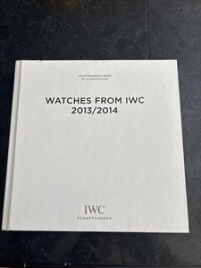 IWC Watch Catalogue 2013-2014 - Ingenieur, Aqautimer, Portofino, Da Vinci - Picture 1 of 16