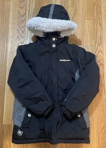 Kids Girls ZeroXposur Black & Pink Removable Liner Thick Winter Jacket 10/12 - Picture 1 of 22