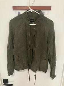 1.State superweiche Damen Bomberjacke mit durchgehendem Reißverschluss, olivgrün, Medium - Bild 1 von 3