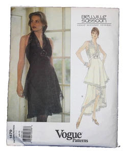 VOGUE 1479 Bellville Sassoon UNCUT FF Pattern - Dress Size 6-8-10 - Picture 1 of 2