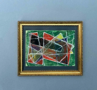 Einar Johansen (1893) Abstracción - Escuela de Nueva York en París. Fecha 1957. Foto 1 de 4