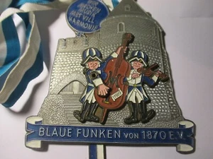 Nachlass RAR Original Karnevalsorden Orden Köln 1989 BLAUE FUNKEN von 1870 E.V. - Bild 1 von 5