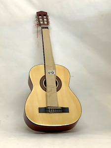 Gitara dziecięca z drabiną dla ptaków rozmiar 1/2 wykonana z drewna - gitara dla dzieci od 6 lat f