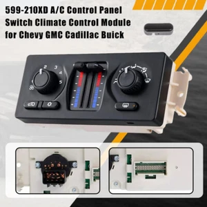 A/C Control Panel Switch Climate Control Module for Chevy GMC Cadillac Buick - Picture 1 of 10