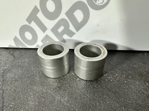 Triumph Street Triple 765 RS 2018 Front Wheel Spindle Spacers 15244m 2017-2020 - Picture 1 of 10