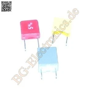20 x 33nF 0.033uF 0.033µF 100V RM5 Folien Kondensator Capacitor Radia 20pcs - Picture 1 of 1