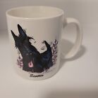 Scottish Terrier Scottie Dog Ceramic Coffee Mug Cup Porcelain  Ohio USA 1992