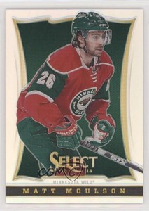 2013-14 Panini Rookie Anthology Select Update Silver Prizm Matt Moulson #448