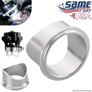 Brida de banda en V de aluminio soldada para TiAL BV50 Q QR Series 50 mm BOV - ENVÍO RÁPIDO - Imagen 1 de 8