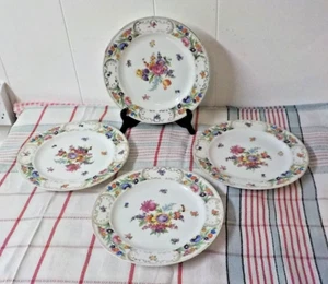 SET 4 PIATTI STILE DRESDA "ROYAL" BAVARIA GERMANIA - CENA 9,5" - Foto 1 di 4
