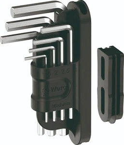 Wera Tool-Check Modular Hex Plus 1 L-Keys Set 7 Pieces Metric 05049003001 - Picture 1 of 3