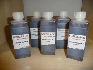 100ml Schellackpolitur Prima Wachsfrei Möbellack Politur Klavierlack Schellack+ - Bild 1 von 2