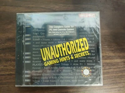 Gamers Choice Unauthorized Gaming Hints & Secrets CD ROM 1997 New And Sealed! - Image 1 of 4