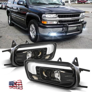 for Chevy Tahoe 2000-2006 DOT Led Fog Lights Driving Lamps 6000K White DRL Bulbs - Picture 1 of 9