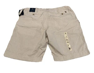 Golf Hiking Shorts.US Polo Assn. Men’s Grey Checkered Size 40w NWT Msrp 56.00 - Picture 1 of 10