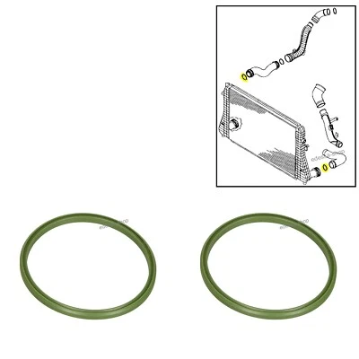 2x Ladeluftschlauch Dichtring für VW T5 T6 FAHRGESTELL SKODA OCTAVIA 2 700166 - Bild 1 von 2