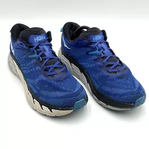 Hoka One One Mens Gaviota 4 Blue Graphite Shoes Sneaker 1123198 BBGP Size 12.5D - Picture 1 of 18