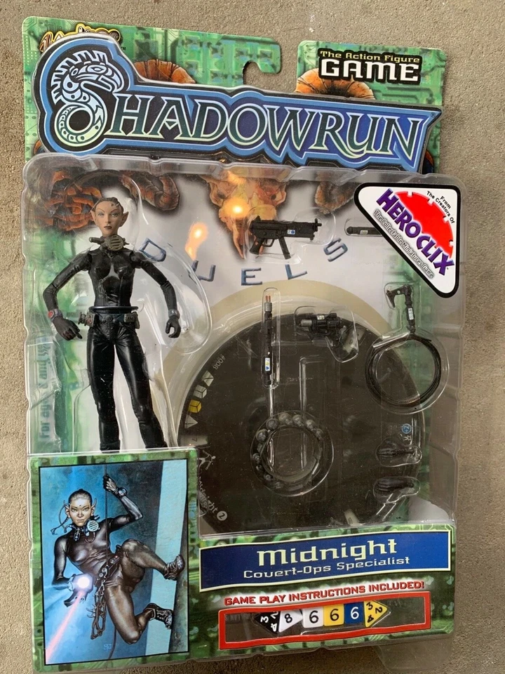 Especialista en operaciones encubiertas de medianoche Shadowrun WizKids HeroClix Foto 1 de 1