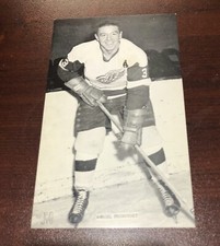  c. 1962 McCarthy Postcard Marcel Pronovost HOF Detroit Red Wings