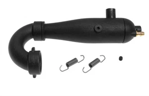 Muffler Set with Manifold Sirio 09 Nitro Engine Replacement Part Kyosho S09-2... - Picture 1 of 3