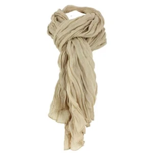 Chèche coton Dakar, Beige sable du désert - Marron - - Picture 1 of 6