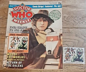Marvel's Doctor Who #2 24 de octubre de 1979 transferencias gratuitas todavía escondido dentro WOW - Imagen 1 de 19