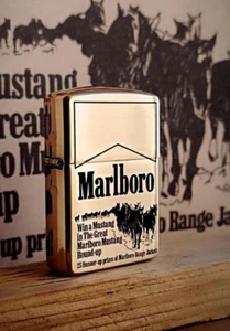 Zippo Lighter Marlboro Armor Collection Unique Rare Engraving New in Box - Picture 1 of 6