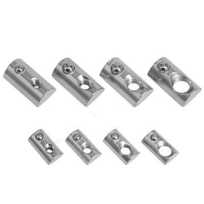 T Nut M3 M4 M5 M6 M8  Roll in Ball Spring Slide Alu Extrusion 20 30 40 45 Series - Image 1 of 4