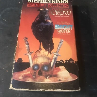 Stephen King's Nightshift Collection Disciples of the Crow & Night Waiter VHS Foto 1 de 4
