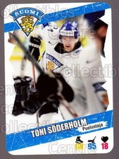 2013-14 Finnish Suomi Leijonakortit #96 Toni Soderholm