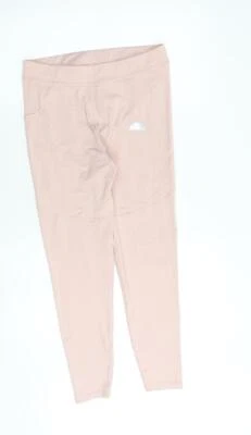 ellesse Womens Pink Polyester Blend Compression Leggings Size 12 — 第 1/4 张图片