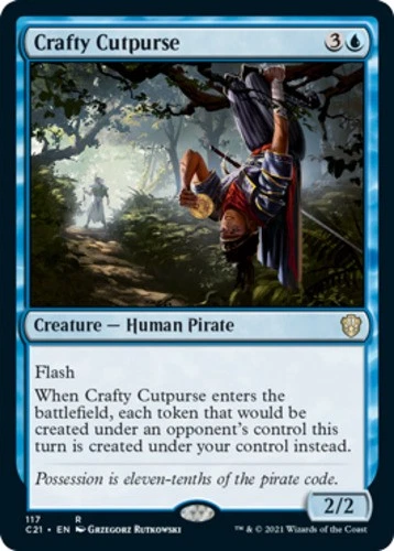 Crafty Cutpurse - Commander 2021 #117 MTG Magic The Gathering - Image 1 of 1