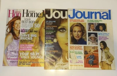 A Mix of Vintage Ladies Home Journal Magazine Lot of 4 Mixed Month's and Year's - Image 1 of 4