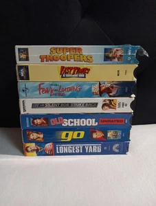 7x Cult Classic/Late Release Comedy VHS Lot - Longest Yard, Jay Silent Bob, Go + - Bild 1 von 9