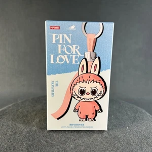 Pop Mart The Monsters Pin For Love X Plush Pendant Sealed Authentic Labubu - Picture 1 of 13