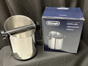 Caja de café de acero inoxidable DeLonghi DLSC059 accesorios de café espresso Italia - Imagen 1 de 6