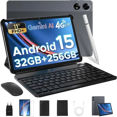 DOOGEE Tab G6+ VIP 2025 15 Gemini AI Tablet 11 FHD+ 4G SIM Tablet con Teclado - Imagen 1 de 4