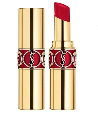YSL Rouge Volupte Shine Lipstick, Shade 83 Rouge Cape. New In Box - Image 1 of 4