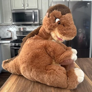 Vintage Gund The Land Before Time Littlefoot Dinosaur Plush 1988 16 inch - Bild 1 von 7