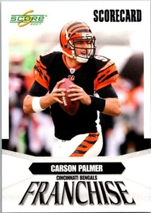 2007 Score #F-9 Carson Palmer Franchisecard Near mint or better - Picture 1 of 2