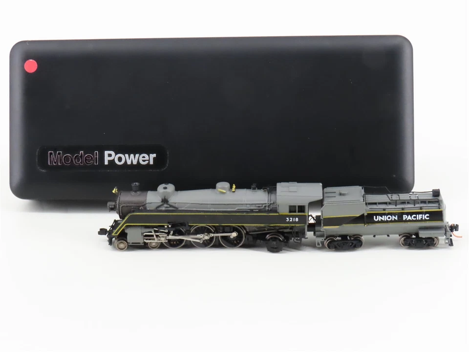 N Scale Model Power UP Union Pacific 4-6-2 Steam #3218 w/ DCC - Image 1 of 4