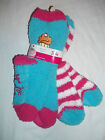 NEW JUSTICE DREAMY SOFT 2 PACK SOLID W/CUPCAKE & STRIPED SOCKS SIZE M/L SHOE 5-9
