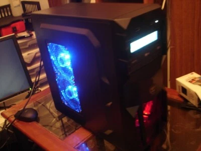 L@@K GAMEPOWER GAMING DESKTOP 3.9 GHZ 1TB 16 GB RAM GTX 1050 4 GB WIFI WIN10 - Image 1 of 4