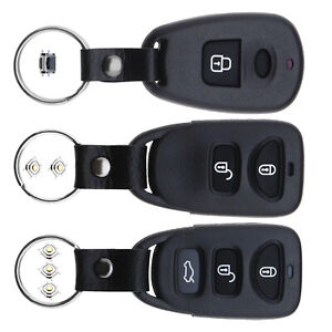 1x/2x Car Key Case for Hyundai Elantra Santa Fe Matrix Trajet 1/2/3 Button