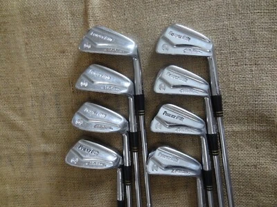 Vintage H&B PowerBilt CITATION 2-9 Iron Set ⛳ Steel - Image 1 of 4