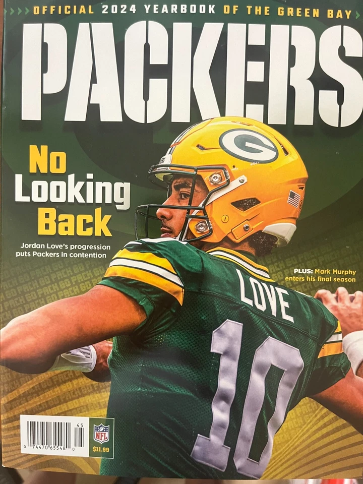 Anuario Green Bay Packers 2024 programa NFL SUPER BOWL? 128 PG'S LAMBEAU FIELD Foto 1 de 1