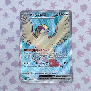 Pokemon TCG Pidgeot EX 217/197 Obsidian Flames Holo Ultra Rare M/NM - Picture 1 of 3
