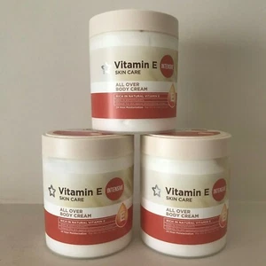 Superdrug Vitamin E Intensive Skincare All Over Body Cream 475ml x 3 *Freepost* - Picture 1 of 1