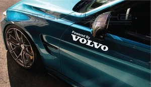 Powered By Volvo Decal Sticker logo T50R Penta BTCC moose sweden XC90 12" Pair - Picture 1 of 1