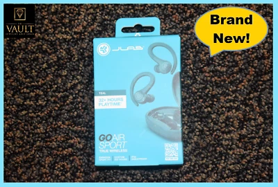 JLab GO Sport+ Bluetooth Earbuds, True Wireless, Gym Headphones. Brand New!!! - Image 1 of 4